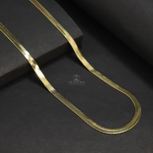 Attractive Gold Plated Snake Chain